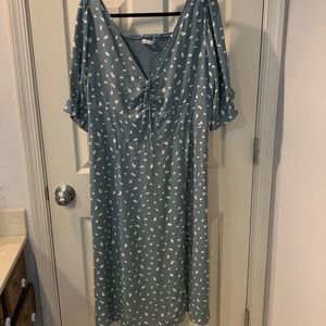 Abercrombie midi dress size XL